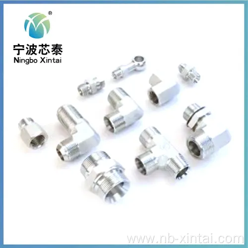 NPT Male Galvanized Hydraulic Adapter